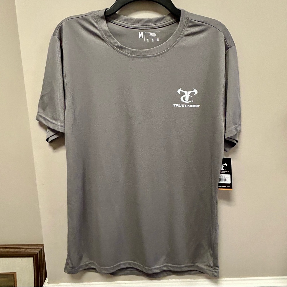 True Timber Sz M Gray Tee Shirt NWT